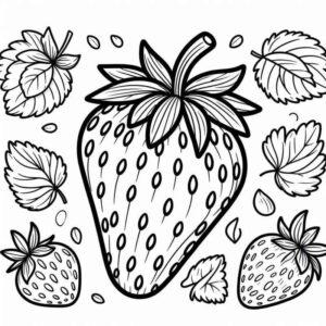 Desenho de Frutas Desenho Colorir Imprimir 15