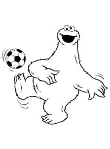 Desenho de Futebol Desenho Colorir Imprimir 06