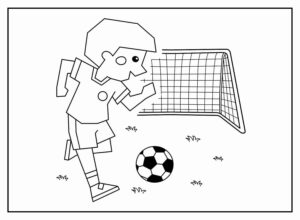 Desenho de Futebol Desenho Colorir Imprimir 32