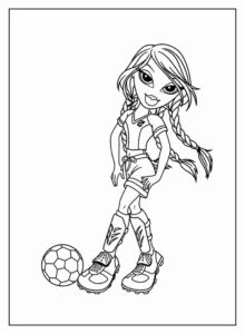 Desenho de Futebol Desenho Colorir Imprimir 36