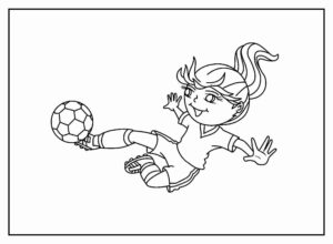 Desenho de Futebol Desenho Colorir Imprimir 37