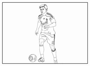 Desenho de Futebol Desenho Colorir Imprimir 38