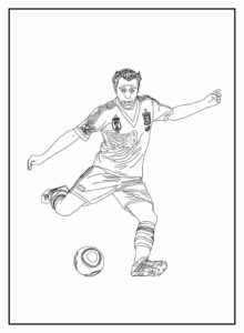Desenho de Futebol Desenho Colorir Imprimir 40