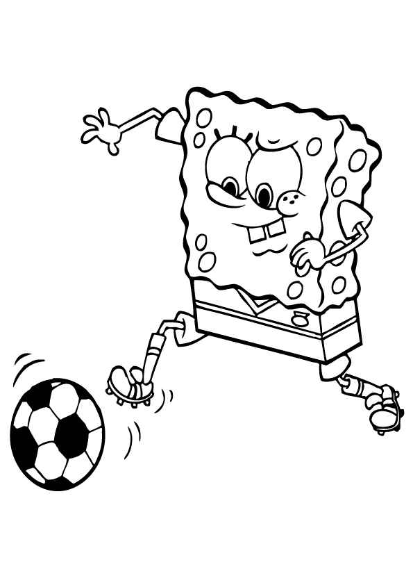 Desenho de Futebol Desenho Colorir Imprimir 44