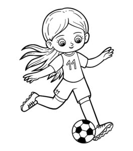 Desenho de Futebol Desenho Colorir Imprimir 52