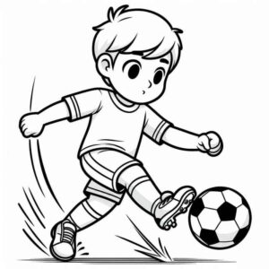Desenho de Futebol Desenho Colorir Imprimir 75