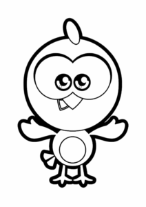 Desenho de Galinha Pintadinha Desenho Colorir Imprimir 07