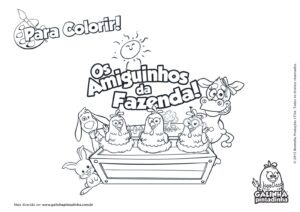Desenho de Galinha Pintadinha Desenho Colorir Imprimir 10