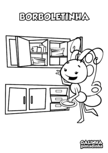 Desenho de Galinha Pintadinha Desenho Colorir Imprimir 12