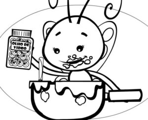 Desenho de Galinha Pintadinha Desenho Colorir Imprimir 13