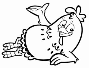 Desenho de Galinha Pintadinha Desenho Colorir Imprimir 15