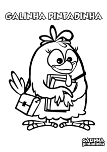 Desenho de Galinha Pintadinha Desenho Colorir Imprimir 16