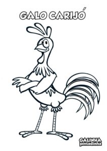 Desenho de Galinha Pintadinha Desenho Colorir Imprimir 19
