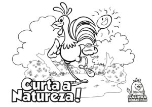 Desenho de Galinha Pintadinha Desenho Colorir Imprimir 20