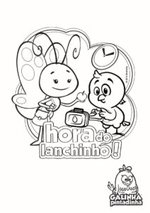 Desenho de Galinha Pintadinha Desenho Colorir Imprimir 22