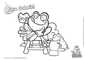 Desenho de Galinha Pintadinha Desenho Colorir Imprimir 30