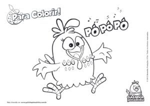 Desenho de Galinha Pintadinha Desenho Colorir Imprimir 45