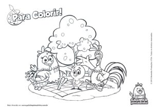 Desenho de Galinha Pintadinha Desenho Colorir Imprimir 46