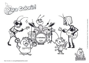 Desenho de Galinha Pintadinha Desenho Colorir Imprimir 51
