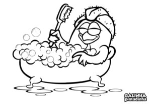 Desenho de Galinha Pintadinha Desenho Colorir Imprimir 55