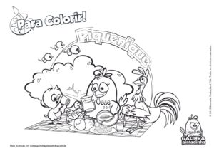 Desenho de Galinha Pintadinha Desenho Colorir Imprimir 56