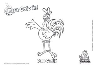 Desenho de Galinha Pintadinha Desenho Colorir Imprimir 58