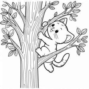 Desenho de Gatos Desenho Colorir Imprimir 15