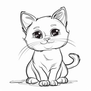 Desenho de Gatos Desenho Colorir Imprimir 37