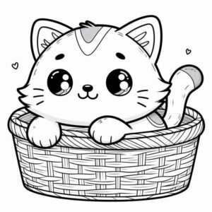 Desenho de Gatos Desenho Colorir Imprimir 53