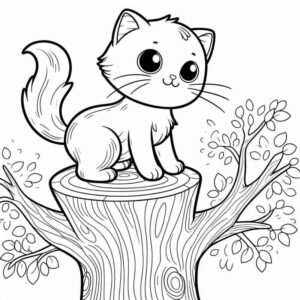 Desenho de Gatos Desenho Colorir Imprimir 70