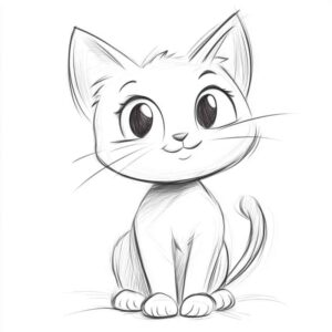 Desenho de Gatos Desenho Colorir Imprimir 79