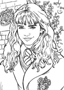 Desenho de Harry Potter Desenho Colorir Imprimir 18