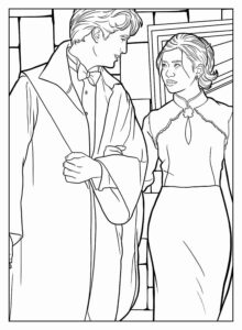 Desenho de Harry Potter Desenho Colorir Imprimir 26