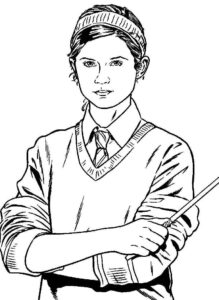 Desenho de Harry Potter Desenho Colorir Imprimir 27