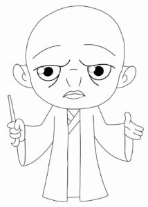 Desenho de Harry Potter Desenho Colorir Imprimir 35