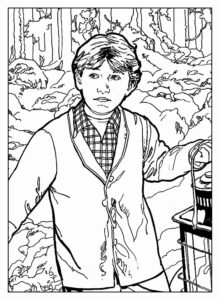 Desenho de Harry Potter Desenho Colorir Imprimir 36
