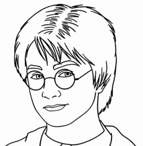 Desenho de Harry Potter Desenho Colorir Imprimir 40
