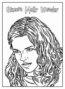 Desenho de Harry Potter Desenho Colorir Imprimir 47