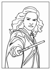 Desenho de Harry Potter Desenho Colorir Imprimir 60