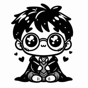 Desenho de Harry Potter Desenho Colorir Imprimir 76