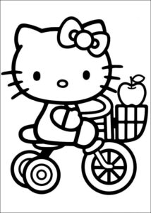 Desenho de Hello Kitty Desenho Colorir Imprimir 13