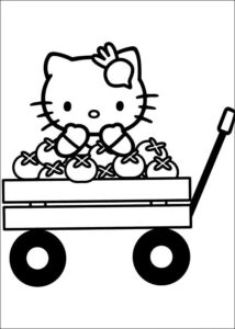 Desenho de Hello Kitty Desenho Colorir Imprimir 17