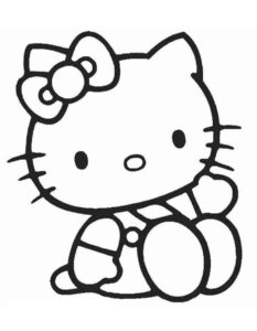 Desenho de Hello Kitty Desenho Colorir Imprimir 70
