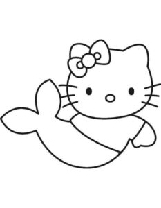 Desenho de Hello Kitty Desenho Colorir Imprimir 71