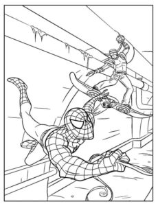 Desenho de Homem Aranha Imprimir 108