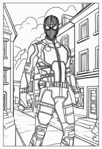Desenho de Homem Aranha Imprimir 118