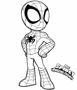 Desenho de Homem Aranha Imprimir 122