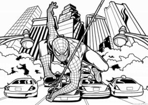 Desenho de Homem Aranha Imprimir 124