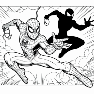 Desenho de Homem Aranha Imprimir 137