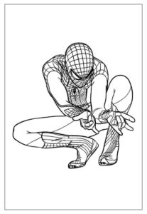 Desenho de Homem Aranha Imprimir 142